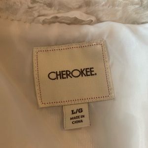 Off-white furry jacket